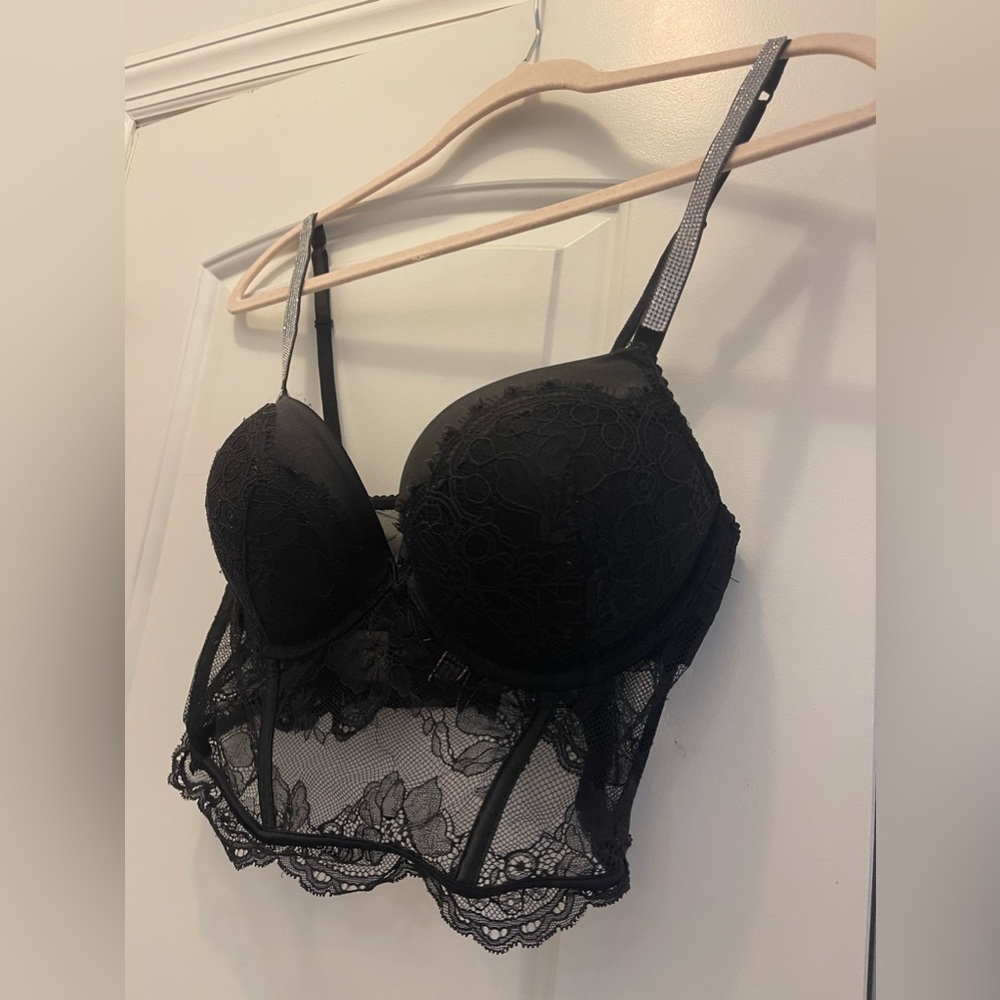 Victoria's Secret Black Lace Bra